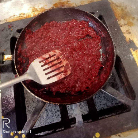 Beetroot halwa